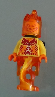LEGO Minifigure-Ultimate Flama-Nexo Knights-NEX054U-Creative Brick Builders